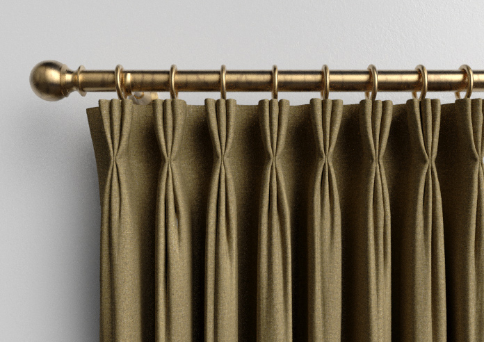 Carina, Ochre - Made to Measure Curtains - Image 11